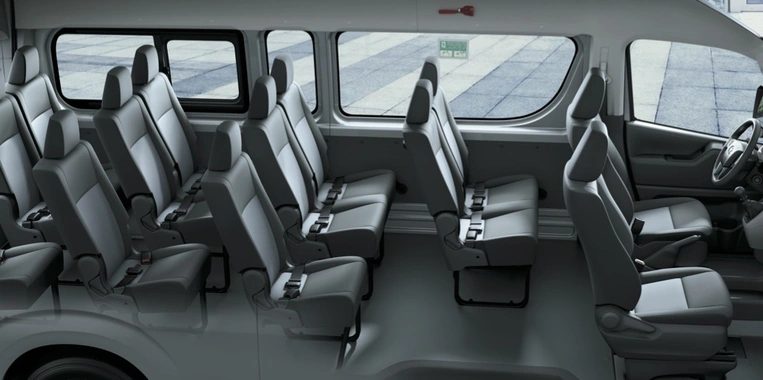 Hiace Bus 2026 interior
